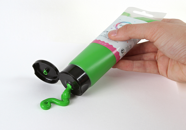 Acrylverf Qrea 120 ml briljant groen — Foto 2 van 2