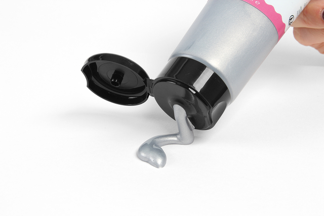 Acrylverf Qrea 120 ml zilver — Foto 2 van 2