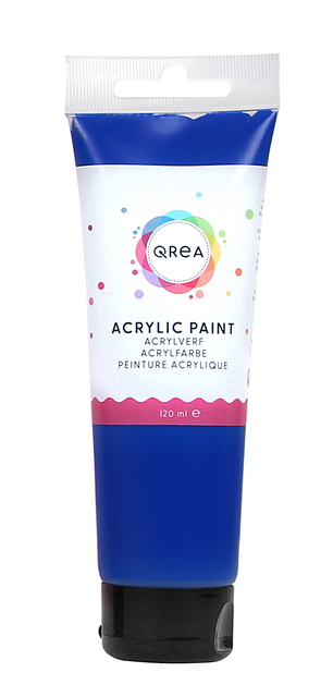 Acrylverf Qrea 120 ml phtalo blauw afbeelding