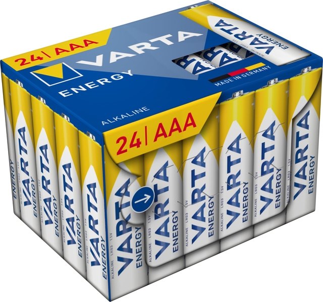 Batterij Varta Energy 24x AAA afbeelding