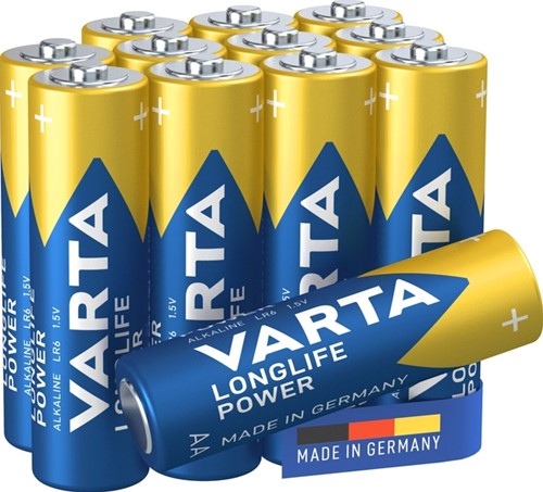 Batterij VARTA Longlife Power 12x AA-3