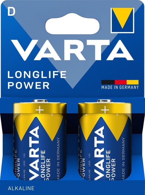 Batterij Varta Longlife Power 2x D afbeelding