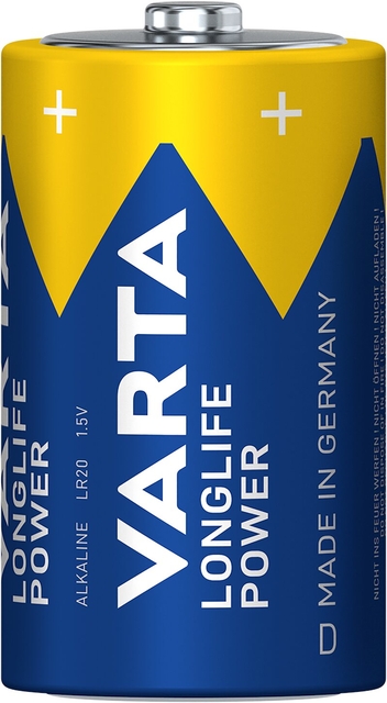 Batterij VARTA Longlife Power 2x D — Foto 2 van 2