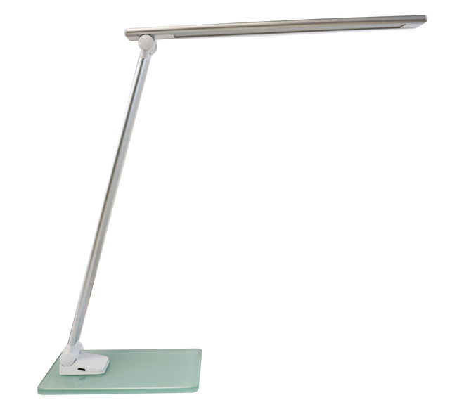 Bureaulamp Unilux Popy led wit afbeelding