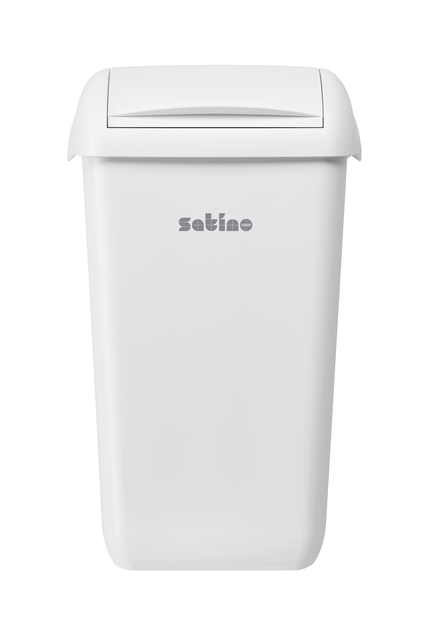 Dameshygiënebak Satino 23 liter wit 332590 — Foto 2 van 2