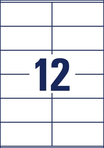Etiket Avery Zweckform L7875-20 105x48mm 240 etiketten-3