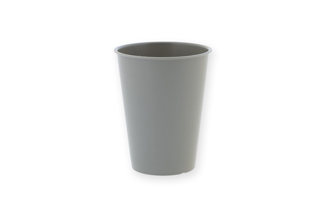 Koffiebeker IEZZY 180ml herbruikbaar Wauw 150 stuks grijs — Foto 2 van 2