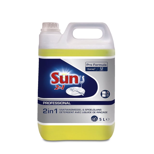 Vaatwasmiddel Sun Pro Formula 2in1 vloeibaar 5L afbeelding