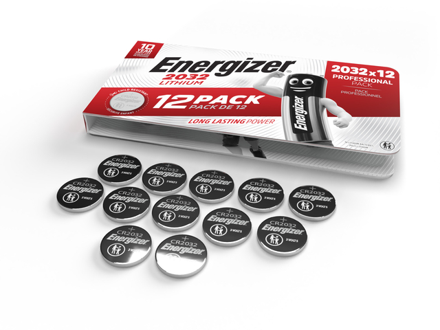 Batterij Energizer knoopcel 12x CR2032 lithium — Foto 2 van 2