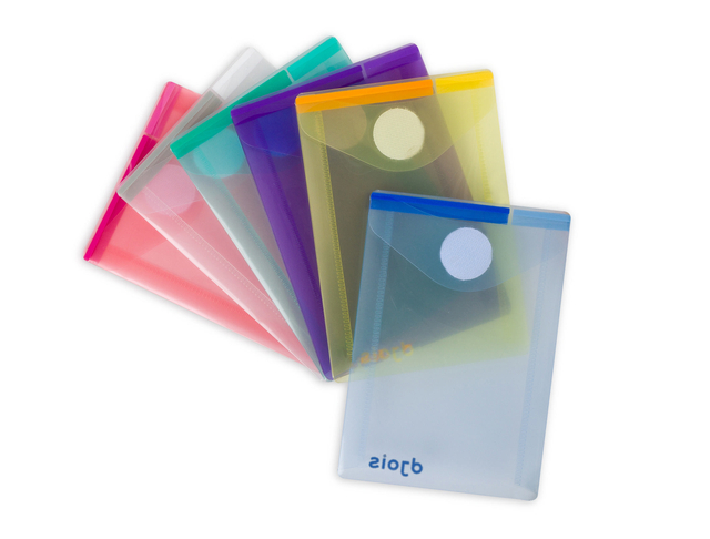 Enveloptas Djois Color Collection A7 verticaal assorti afbeelding