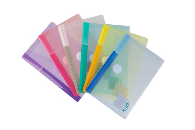 Enveloptas Djois Color Collection A6 horizontaal assorti afbeelding