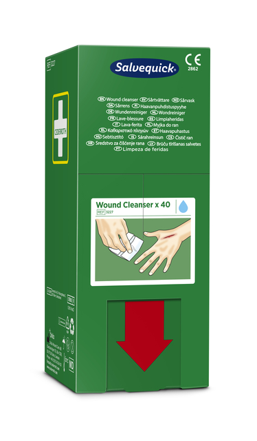 Wondreinigingsdoekjes Salvequick 40 stuks afbeelding