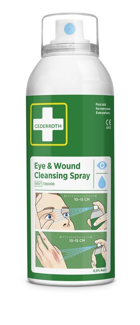 Oog en wondreinigende Spray Cederroth 150ml afbeelding