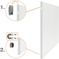 Whiteboard Nobo Infinity randloos 60x90cm-1