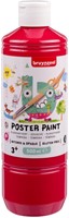 Plakkaatverf Bruynzeel primair rood fles à 500ml