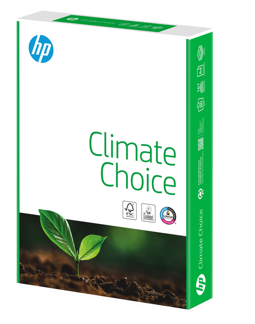 Kopieerpapier HP Climate Choice A4 80gr wit 500 vel afbeelding