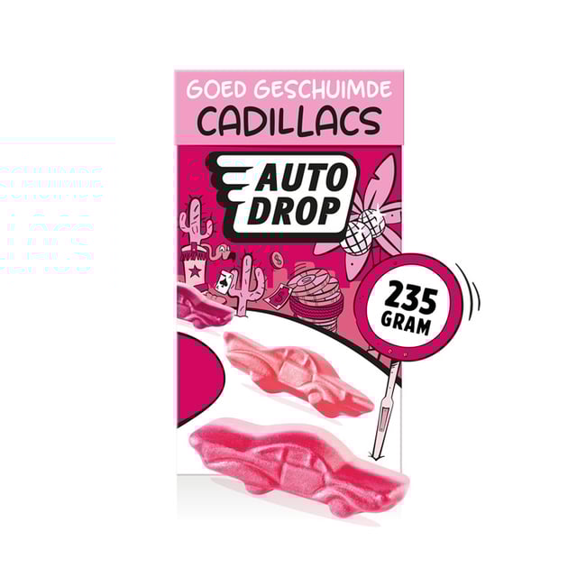 Autodrop geschuimde Cadillacs pak 235gr afbeelding