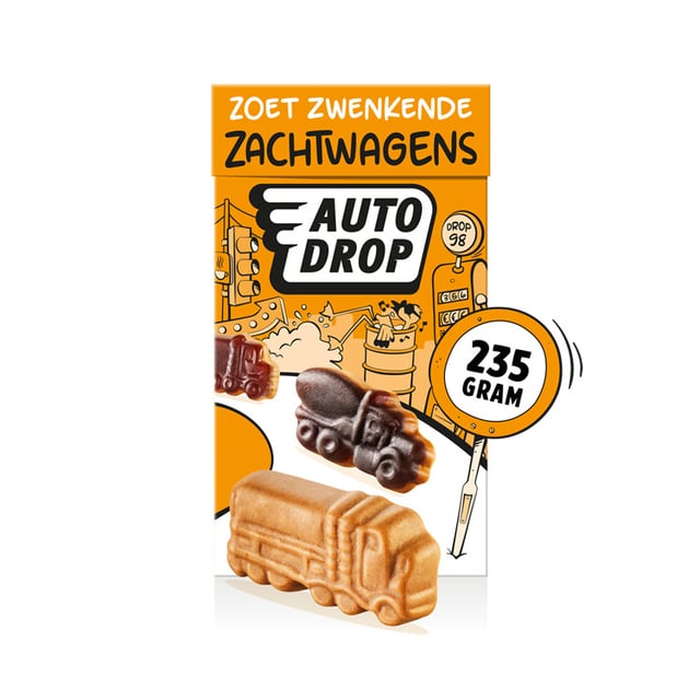 Autodrop zachte wagens pak 235gr afbeelding