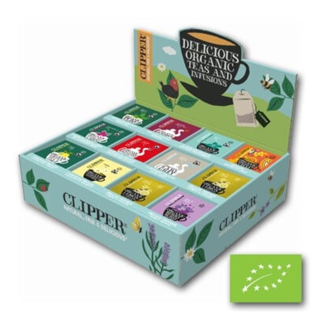 Theedoos Clipper 180 zakjes afbeelding