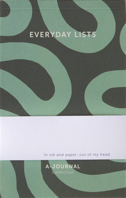 Notitieboek A-Journal Flow Mint A6 lijn afbeelding