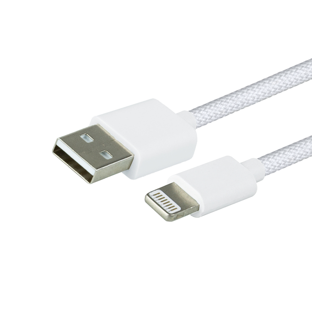 Kabel Green Mouse USB-A to Lightning data Woven 1m afbeelding