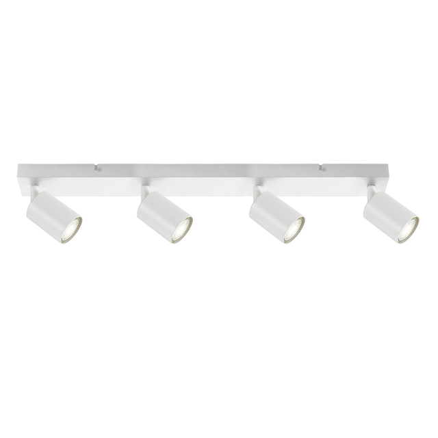 Plafondspot Integral Siena 4 spot IP20 GU10 wit