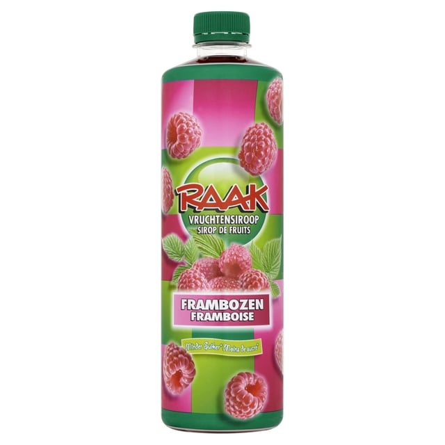 Siroop RAAK framboos 750ml afbeelding