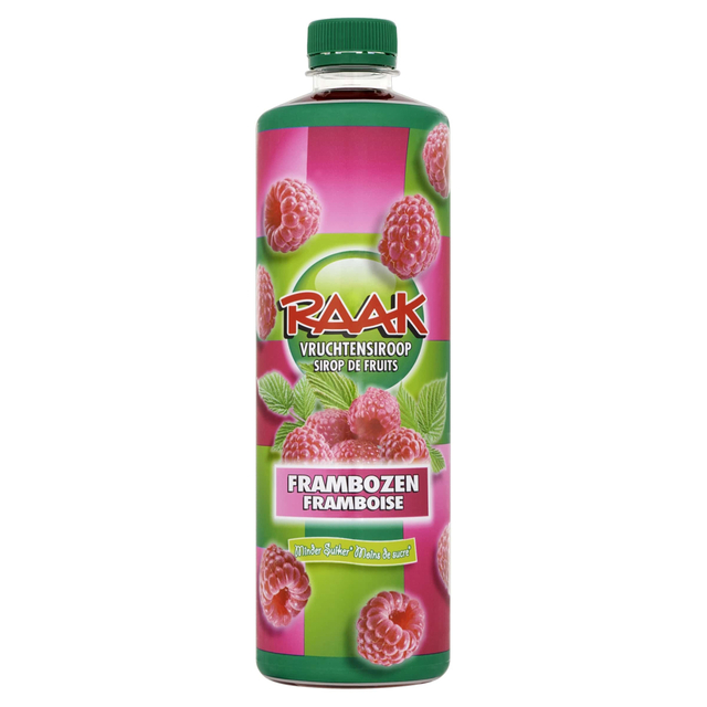 Siroop RAAK framboos 750ml afbeelding