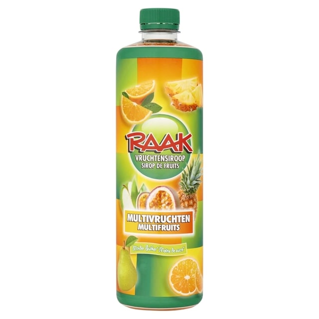 Siroop RAAK multivruchten 750ml afbeelding