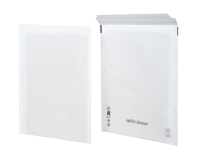 Luchtkussenenvelop AirPro Green IEZZY 13/C 170x215mm wit 100 stuks afbeelding