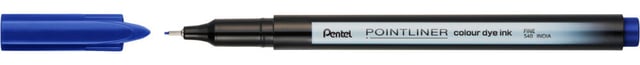 Fineliner Pentel Pointliner S40-C fijn blauw afbeelding