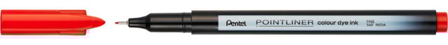 Fineliner Pentel Pointliner S40-B fijn rood afbeelding