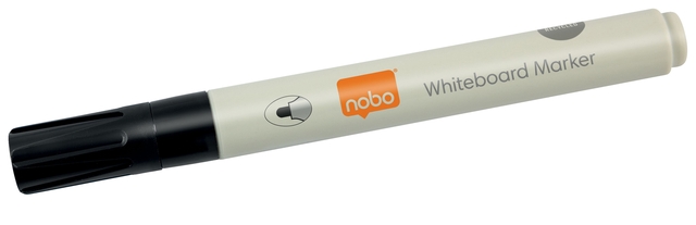 Whiteboardmarker Nobo ronde punt 3mm zwart afbeelding