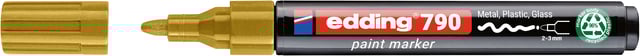 Paintmarker edding 790 op alcoholbasis 2-3mm goud afbeelding