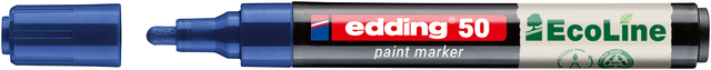 Paintmarker edding 50 EcoLine op waterbasis 2-3mm blauw afbeelding