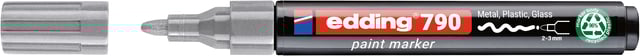 Paintmarker edding 790 op alcoholbasis 2-3mm zilver afbeelding