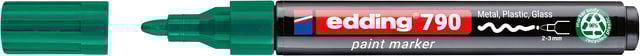 Paintmarker edding 790 op alcoholbasis 2-3mm groen afbeelding