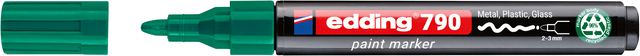 Paintmarker edding 790 PCR op alcoholbasis 2-3mm groen