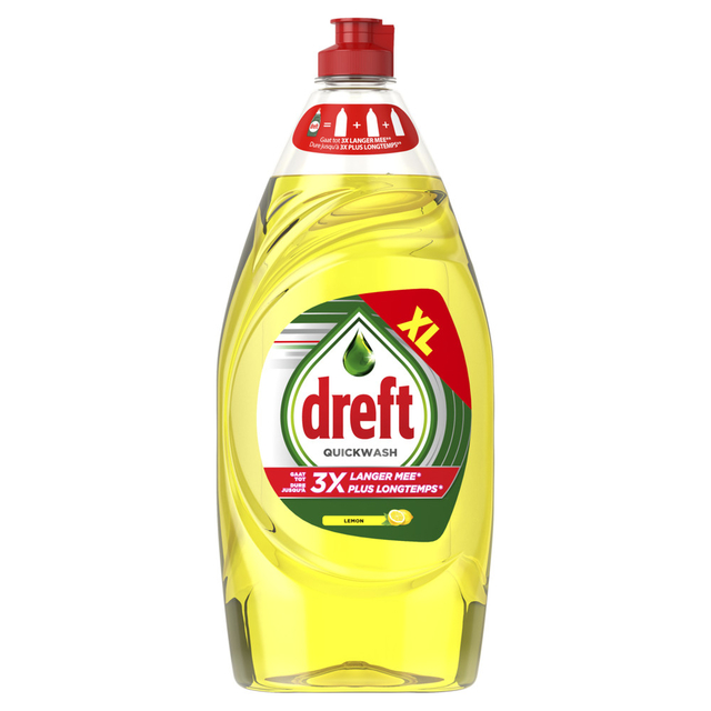 Afwasmiddel Dreft citroen Quickwash 820ml afbeelding