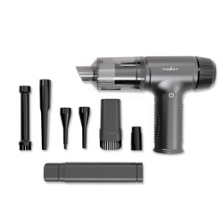 Handstofzuiger / luchtblazer Nedis 90W oplaadbaar zwart