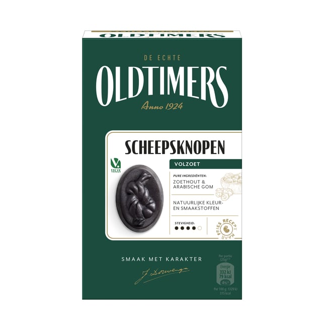 Drop Oldtimers scheepsknopen doos 235gr afbeelding