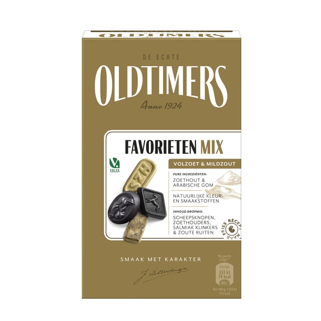 Drop Oldtimers Jochums favorieten doos 235 gram afbeelding