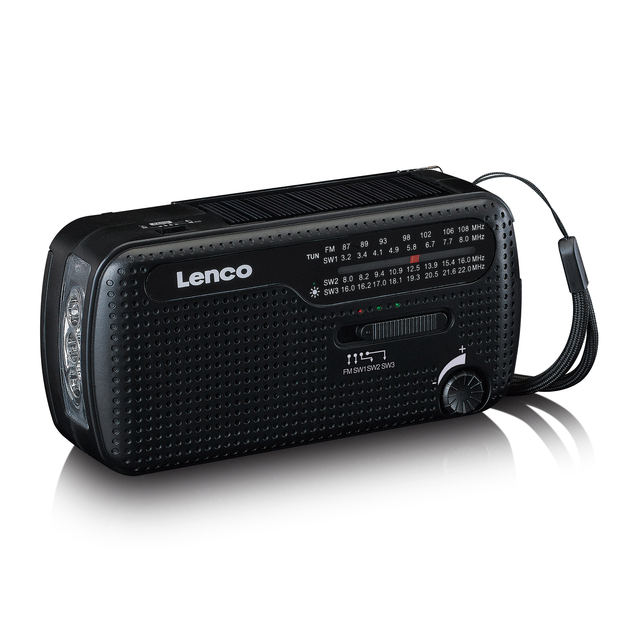 Noodradio Lenco MCR-113BK — Foto 2 van 2