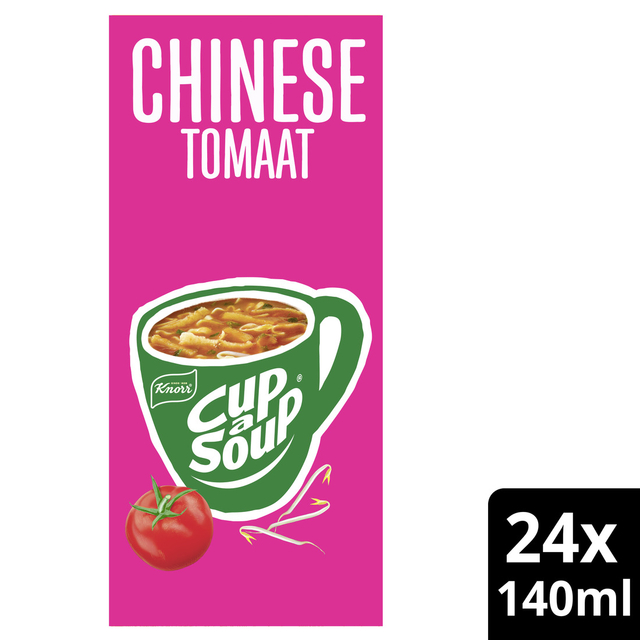 Cup-a-Soup Knorr Chinese tomaat 24x140ml afbeelding