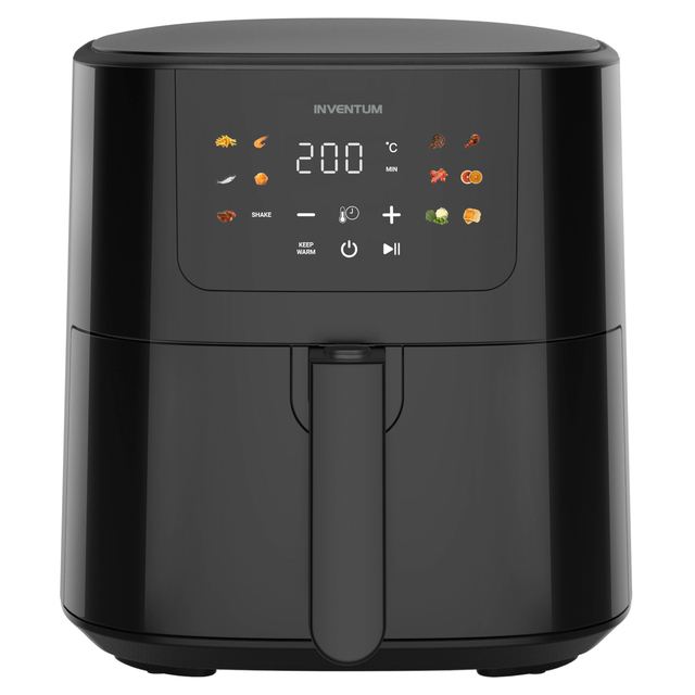 Airfryer Inventum 5 liter 1500watt zwart