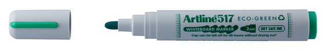 Whiteboardmarker Artline 517 Dry Safe Eco rond medium groen afbeelding