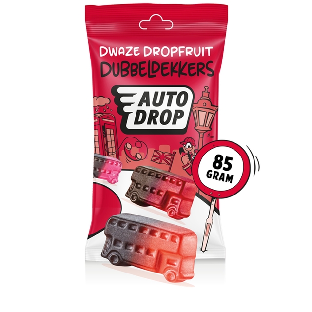 Autodrop dubbeldekkers zak 85 gram afbeelding