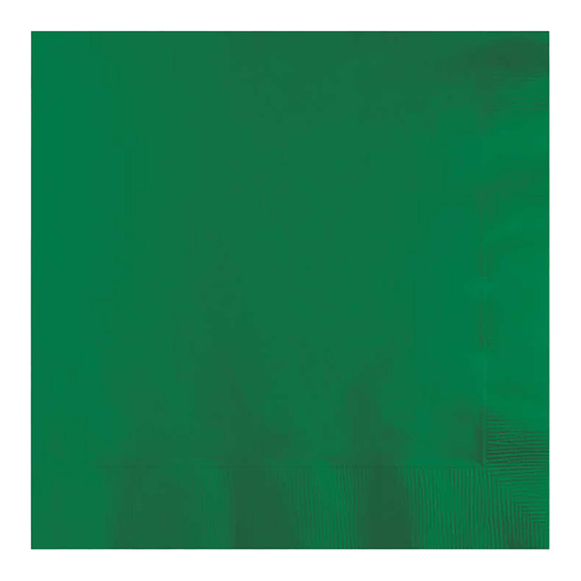 Servet emerald green 33cm 20 stuks
