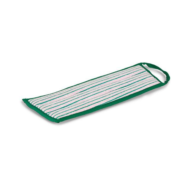 Vlakmop Greenspeed Velcro microvezel multifunctioneel 30cm groen