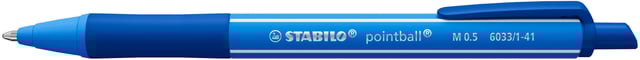 Balpen STABILO pointball colorful medium blauw afbeelding